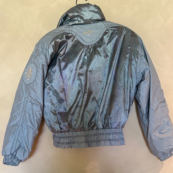 Vintage Obermeyer Pandora Ski Jacket  Iridescent Snow Jacket - Picture 3 of 6